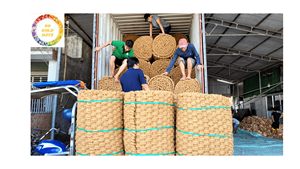 เสื่อใยมะพร้าวม้วนแผ่นปูรองสำหรับเล่นโยคะแผ่นใยมะพร้าวธรรมชาติ99แผ่นปูรองสำหรับโยคะ - Product Image 5