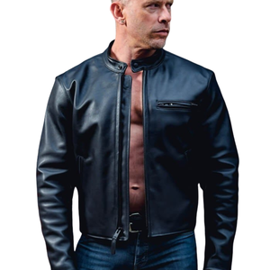 Veste de motocross d'hiver pour homme en cuir premium imperméable et respirante, élégante, durable et confortable pour les motards et les aventures en plein air - Product Image 6