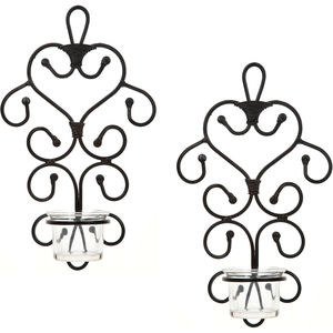 Ensemble de porte-bougies décoratifs dorés de qualité supérieure, à suspendre au mur, pour la décoration intérieure et les événements de mariage, au prix le plus bas - Product Image 5