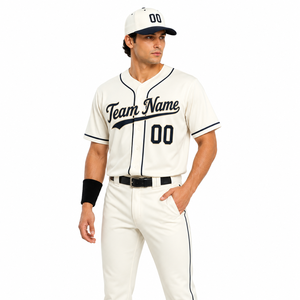 Maillot de baseball de qualité supérieure, fabriqué avec des matériaux durables, pour les clubs sportifs et les matchs de baseball organisés, offrant un confort actif et une liberté de mouvement. - Product Image 1