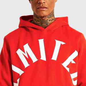 Survêtements personnalisés de qualité supérieure et à séchage rapide, style streetwear, respirants, avec impression en relief, en promotion - Product Image 3