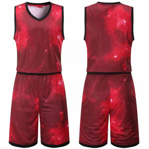 ชุดบาสเก็ตบอลแบบซับลิเมชั่นเต็มตัวพร้อมกางเกงขาสั้น ระบายอากาศได้ดี สไตล์ทีม รับสั่งทำจำนวนมากสำหรับชุดยูนิฟอร์มบาสเก็ตบอลสโมสร - Product Image 2