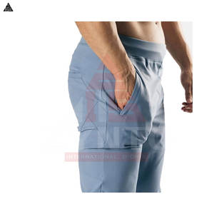 Pantalon de jogging homme décontracté style mode actuelle 100% coton coupe slim taille mi-haute - Product Image 3