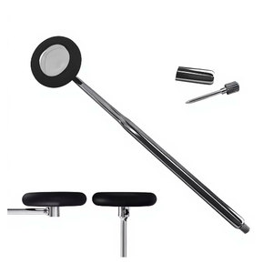Marteau neurologique de 9 pouces avec aiguille dissimulée, en acier inoxydable allemand, instrument médical pour test de réflexes et diagnostic par percussion - Product Image 1