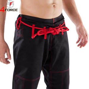 Kimono de Jiu-Jitsu BJJ personnalisable de haute qualité, uniforme léger en coton tissé perlé 340g, prérétréci, durable et renforcé - Product Image 2