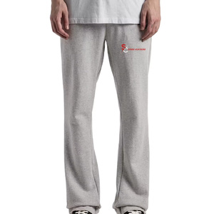 2025 Sweatpants Custom Style Loose Fit Gray Color Wholesale Price Drawstring <b>Top</b> Trending Casual Wear Man Trousers - Product Image 3