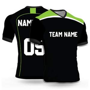 Nuevo diseño de alta calidad para camisetas de fútbol americano transpirables personalizadas para equipos, logotipo duradero, personalización de fútbol disponible. - Product Image 1