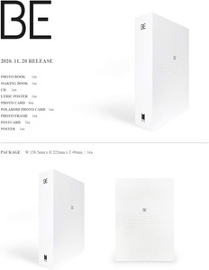 Álbum BTS BE Edición Deluxe, CD, Photobook, Póster con Letras, Photocards, Postales, Marco de Fotos, Holograma - Product Image 2