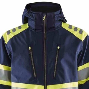 Custom Designed High Quality Zipper Safety <b>Jacket</b> Customized Working Safety Outfit with Reflective Feature for <b>Workers</b> - Product Image 5