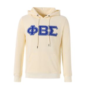 Phi Beta Sigma <b>Neutral</b> Chenille Hoodie for Men Comfortable Fit Premium Fabric Greek Fraternity Apparel Casual Wear - Product Image 2