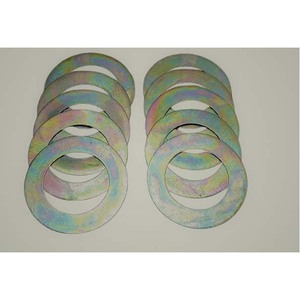 Juego de 10 arandelas de ajuste para pasadores de cucharón JCB 819/00049, 70x45x1.5 mm, compatibles con retroexcavadoras JCB 3C, 3D, 3CX, 4CX - Product Image 1