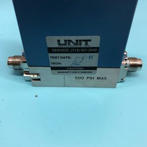 UNIT UFC-<b>1660</b> MFC, Range 3.5 SLM, He GAS, 173073 - Trusted Global Legacy Semiconductor Equipment and Parts at - Product Image 5