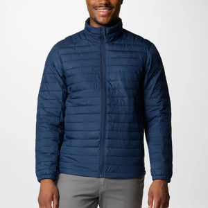 2026 Best Quality Men's Customized Weight Outdoor <b>Fleece</b> Jacket Stand Zipper Closure Bamboo Fiber Lining Regular Fit Winter - Product Image 4