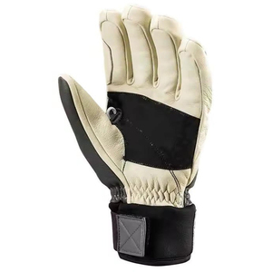 Direct Factory Supplier's Comfortable Waterproof <b>Ski</b> <b>Gloves</b> Pure Leather Windproof Thermal Insulation Winter Sports Snowboarding - Product Image 5