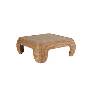 Rustic Solid <b>Wood</b> <b>Top</b> Coffee <b>Table</b> Living Room Centerpiece - Product Image 1