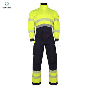 Trajes de Trabajo de Invierno Reflectantes de Alta Visibilidad Personalizados para Hombre, Trajes de Trabajo de Dos Piezas con Logotipo - Product Image 1