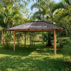 Gazebo y Pérgola de Bambú Natural - Estructura Exterior Ecológica y Duradera para Jardín y Hogar con Diseño Personalizable - Product Image 6