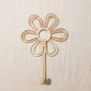 Ganchos de pared de ratán para decoración de la habitación de la cama del bebé para niños, perchero con forma de animal para gato - Product Image 6