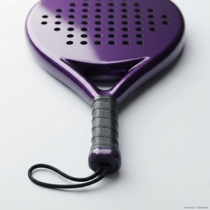 Raquette de padel de compétition en fibre de carbone et graphite, légère, avec noyau en EVA, cadre durable, face texturée, puissance équilibrée - Product Image 4