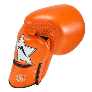 ถุงมือชกมวย RTS คุณภาพพรีเมียม ราคาขายส่ง แบบกำหนดเองได้ Fair Tex สีส้ม สำหรับการต่อสู้  ใส่สบาย พิมพ์ลาย รุ่น AI-MG-03 - Product Image 4