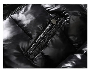 Premium Men's Puffer <b>Jacket</b> Winter Warm Knee Length Coat <b>Waterproof</b> Padded Outerwear Windproof Quilted <b>Parka</b> Breathable Service - Product Image 4