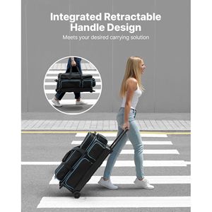 Borsa per 3 Palline da Bowling con Ruote e Scomparto Separato per Scarpe fino alla Taglia US 16 - Product Image 6
