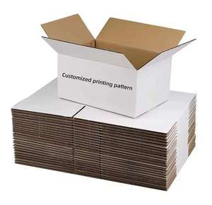 Custom <b>Large</b> Brown Corrugated <b>Box</b> For Mobile Phone Packaging Wholesale Cardboard Shipping Cartons - Product Image 5