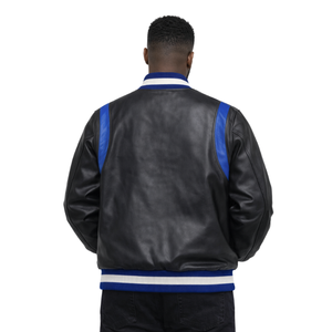 Veste universitaire entièrement en cuir Phi Beta Sigma, vêtements de fraternité grecque, style universitaire classique, artisanat et confort de qualité supérieure - Product Image 2