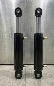 Robust Hydraulic Crane Cylinder Large Bore Piston Cylinder Engineering <b>Machinery</b> Operations Heavy Duty Steel Construction - Product Image 3