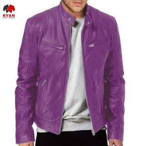 แจ็คเก็ตหนังผ้าเนื้อนุ่มสบาย ซิปปิดแบบสั่งทำพิเศษ ดีไซน์ของ Ryan Pro Gear พร้อมกระเป๋าออกแบบโลโก้ตามสั่ง - Product Image 2