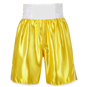Shorts de boxe Muay Thai personnalisés de qualité supérieure, extensibles, confortables, légers, durables, respirants, unisexes, 100% polyester, séchage rapide - Product Image 1