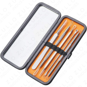 Premium 6 Piece Stainless Steel Acne Blackhead Extractor Kit with Custom Logo Professional Pore Cleaner Tools - Product Image 6