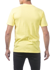 เสื้อยืดผู้ชายลำลองฤดูร้อน ผ้าฝ้าย 100% เนื้อหนา ลายเรียบ ทรงหลวม แขนสั้น เสื้อยืดเปล่า - Product Image 6