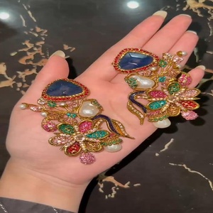 เครื่องประดับ _ 2026 ต่างหูเงินแท้สวยงามรุ่นล่าสุด - ต่างหูคุณภาพสูงและมงกุฎเงิน - Product Image 3