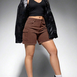 Shorts de Mezclilla para Mujer, los Más Populares del 2026, Sexy, Casuales de Verano, Ajustados, Cintura Media, Transpirables, Ecológicos, Hechos en Fábrica, Nuevo Estilo - Product Image 5