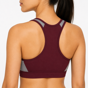 Soutien-gorge de sport pour femme en gros, maintien élevé, doux, respirant, séchage rapide, rembourré, pour l'entraînement, le yoga et le fitness - Product Image 4