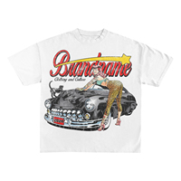 T-shirt blanc personnalisé OEM pour homme, à manches courtes, imprimé numérique, col rond, coupe droite, vêtement d'été décontracté, style streetwear tendance