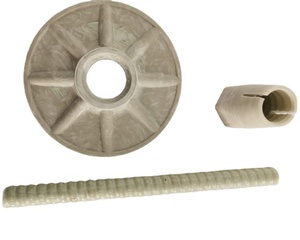 High Strength Fiberglass Frp Material Fiberglass Bar Threaded Anchor Rock Bolt - Product Image 1