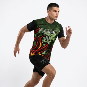 Custom Logo Printed 100% Polyester <b>Soccer</b> Uniform Sets Moisture Wicking Breathable Quick Dry Team Football Jersey Sports - Product Image 2