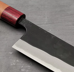 Cuchillo de Chef de Acero de Alto Carbono Hecho a Mano de Calidad Premium 2026 con Mango de Madera Personalizado y Espiga Completa, Cuchillo de Cocina Afilado - Product Image 4