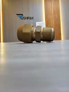 Conector de Clase 4 para Industria Pesada, Acabado Natural Pulido, Tamaño Métrico e Imperial en Pulgadas, Cuerpo Redondo, Rosca Derecha - Product Image 3