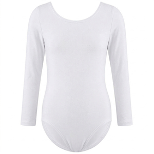 Justaucorps sans manches en polyester pour femme, tenue de danse d'entraînement et de scène, couleur personnalisable, taille élastique, pour adulte - Product Image 1