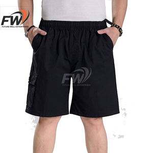 กางเกงขาสั้นคาร์โก้ผู้ชายสไตล์ยุโรปอเมริกัน ผ้าฝ้าย 100% ระบายอากาศได้ดี แห้งเร็ว เหมาะสำหรับฤดูร้อน สวมใส่สบาย ทรงหลวม ซิปหน้า - Product Image 6