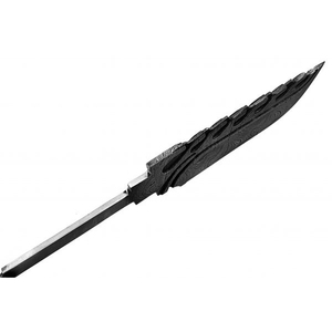 Lames de couteau de chasse d'extérieur en acier Damas forgé à la main, motif torsadé, OEM personnalisé de haute qualité - Product Image 5