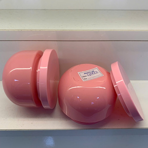Pot en plastique personnalisé de 250ml pour gommage de crème pour le corps et emballage de revitalisant pour cosmétiques pot en PET pot de crème couleur personnalisée - Product Image 4