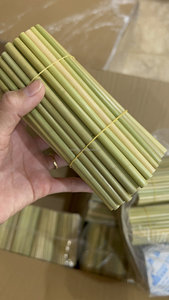 Eco Friendly Disposable Grass <b>Straws</b> Natural <b>Straw</b> <b>Drink</b> Sippers <b>for</b> Home Party Wedding Camping - Product Image 3