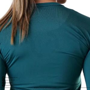 Camiseta Deportiva de Compresión para Mujer, Sostenible, con Logotipo Personalizado, de Alta Calidad, Ecológica, para Running, Entrenamiento y Fitness - Product Image 6