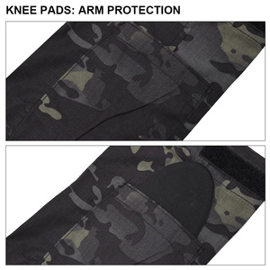Camisa Táctica Ligera de Manga Larga para Hombre Sinairsoft, de Algodón y Poliéster, Camuflaje, Cómoda, con Logotipo y Color Personalizados - Product Image 5
