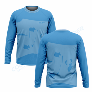 Maillots de pêche à manches longues pour hommes, fabriqués au Pakistan, de haute qualité, impression numérique personnalisée, respirants, séchage rapide, concevez votre propre design - Product Image 6