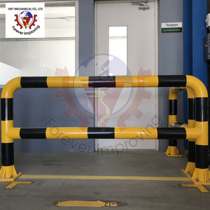 Protection contre la corrosion et durabilité de la barrière de sécurité en acier robuste pour une utilisation en usine en entrepôt protège contre l'impact du chariot élévateur - Product Image 6